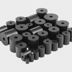 silindir-takoz-kaucuk-delikli