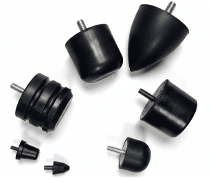 Civatalı Tampon Lastikleri | Titreşim Sönümleyici Kauçuk Takozlar