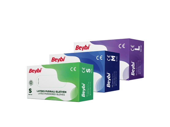 Latex Pudralı Eldiven