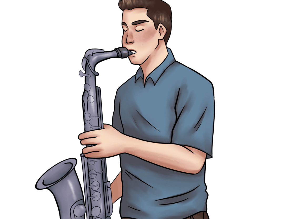 Saksafon Duruş ve Tutuş Pozisyonu