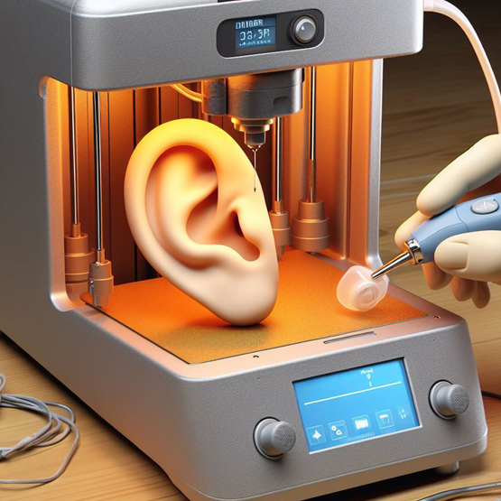 Eskişehir'de Kulak Kalıbında 3D Baskı Teknolojisi