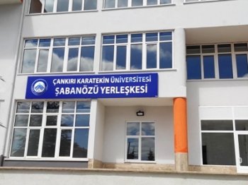 Çankırı Karatekin Üniversitesi Şabanözü MYO