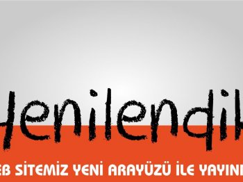 Son teknoloji tasarımıyla sitemiz yayında