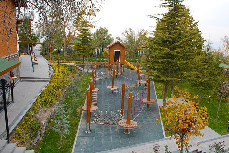 Kayseri Büyük Şehir Belediyesi Agac Evli Alcak İp Parkuru 6