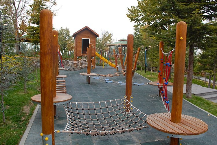 Kayseri Büyük Şehir Belediyesi Agac Evli Alcak İp Parkuru 10