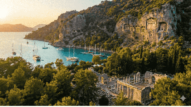 Göcek'te Görülmesi Gereken Tarihi Mekanlar