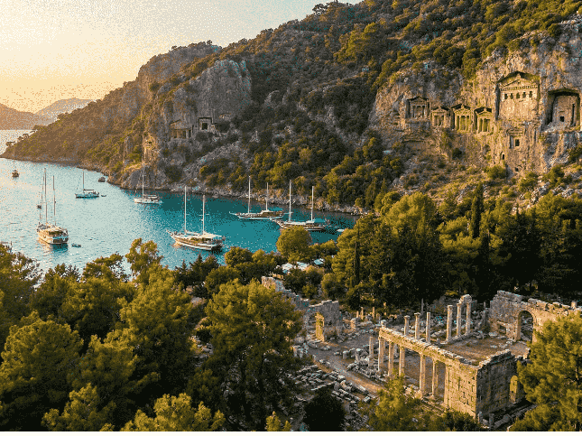 Göcek'te Görülmesi Gereken Tarihi Mekanlar
