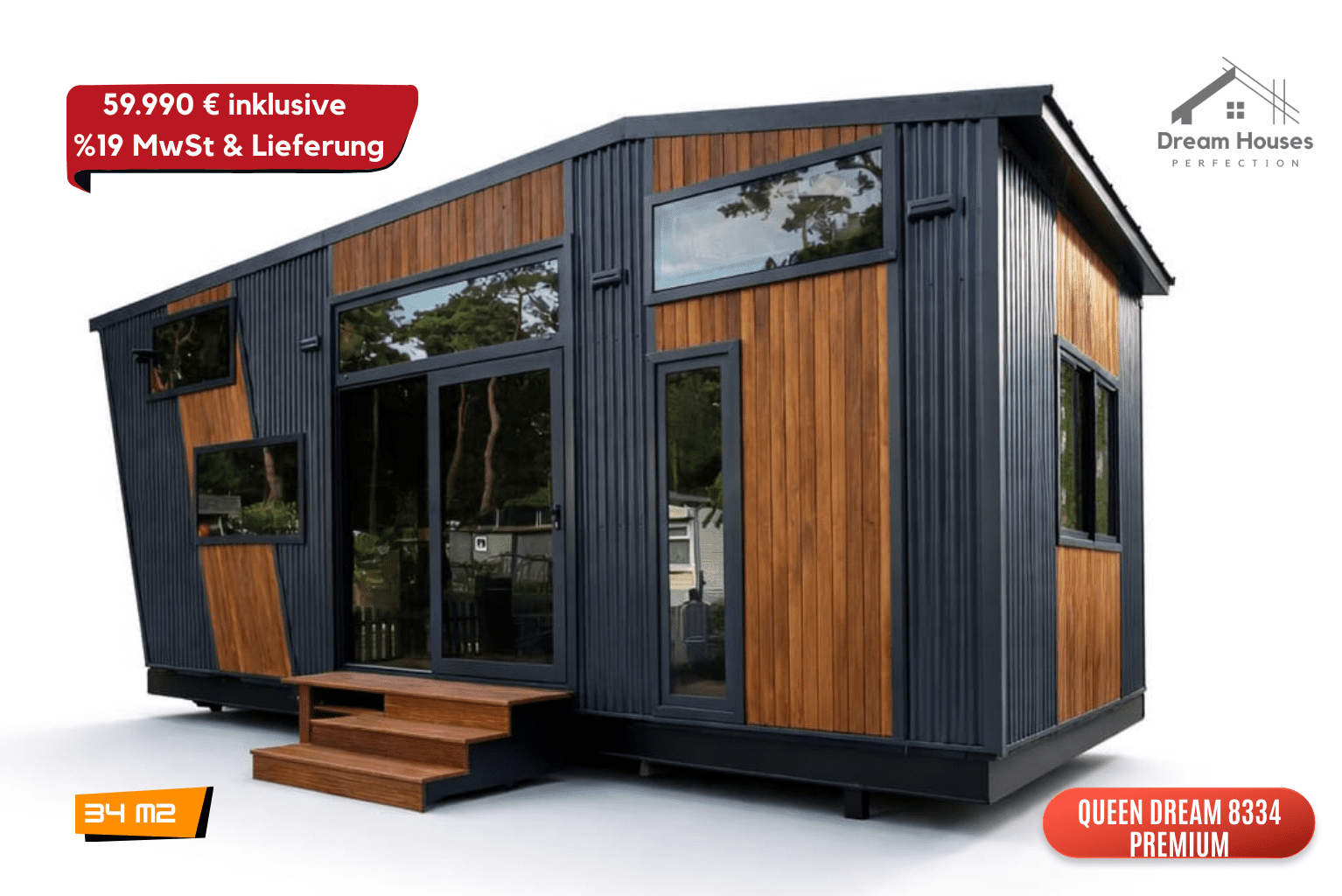 Queen Dream 8334 – Das Flaggschiff der Tiny Houses