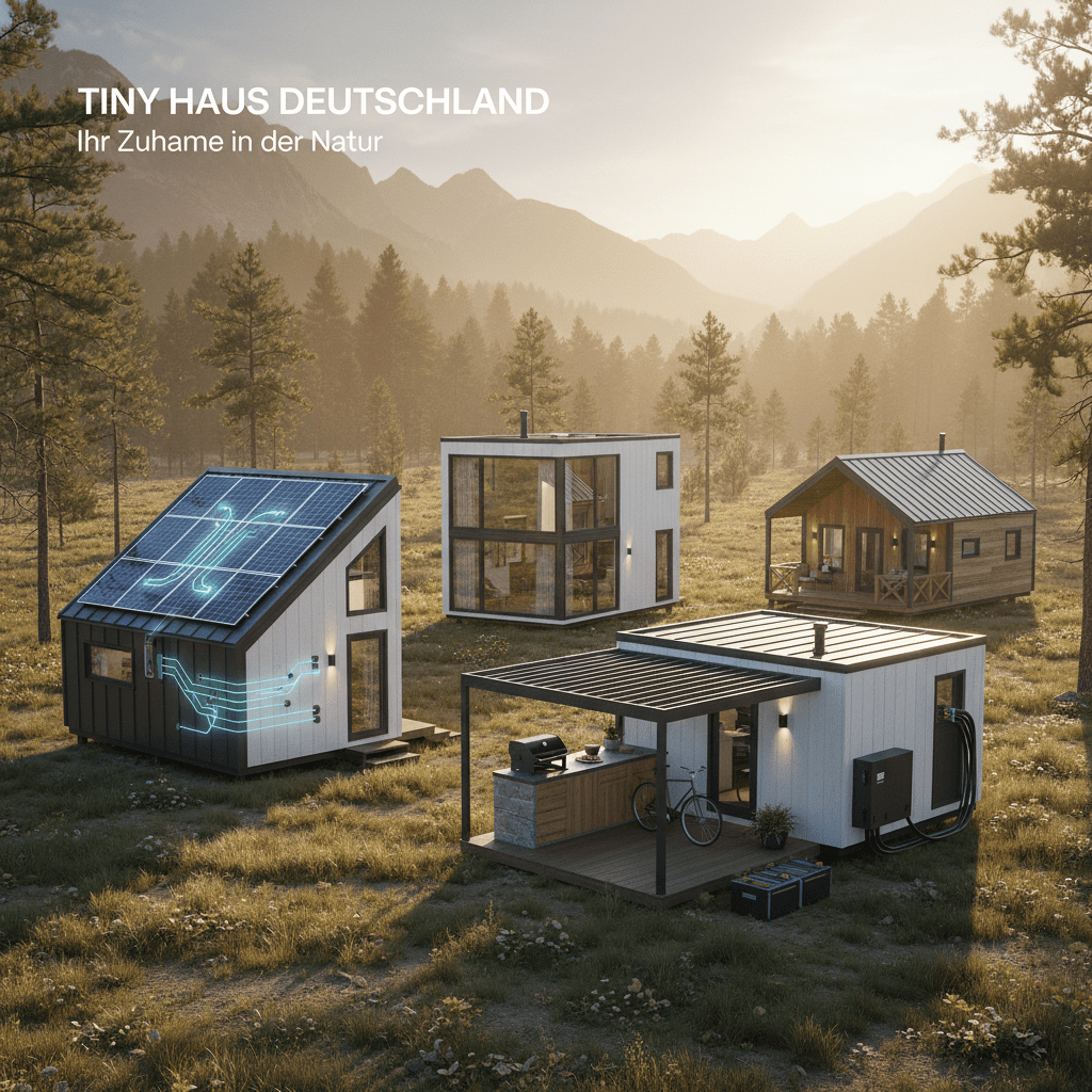 Tiny Haus Deutschland Solarenergie | Photovoltaik & Energiespeicher