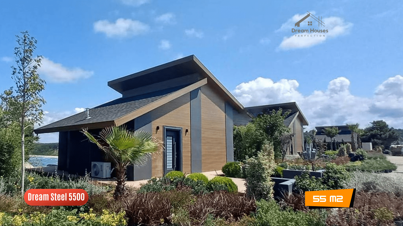 Dream Steel 5500 Stahlhaus (55 m2)
