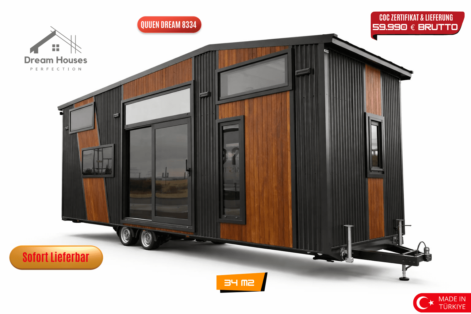 Queen Dream 8334 – Das Flaggschiff der Tiny Houses