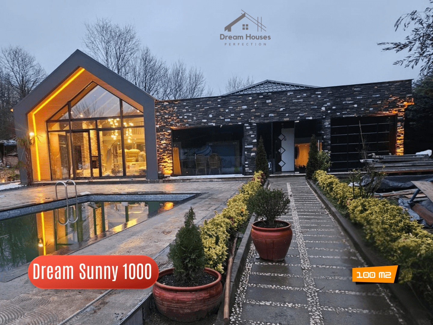 Dream Sunny 1000 VIP Stahlhaus (100 m2)