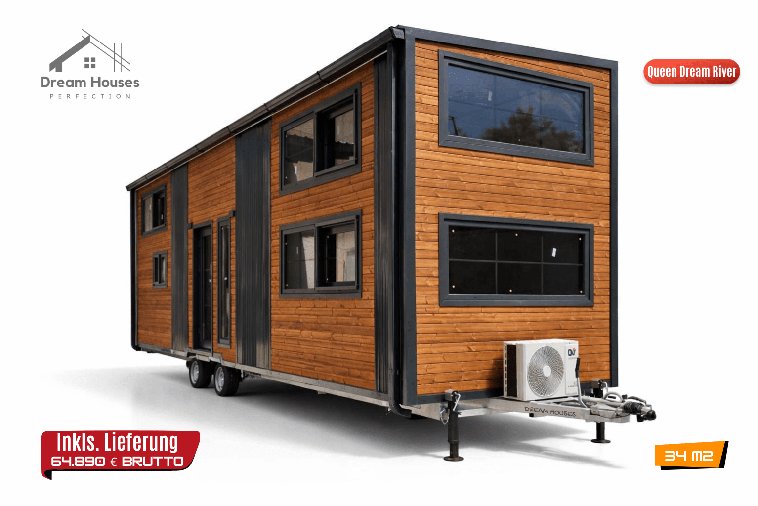 Queen Dream River Tiny House