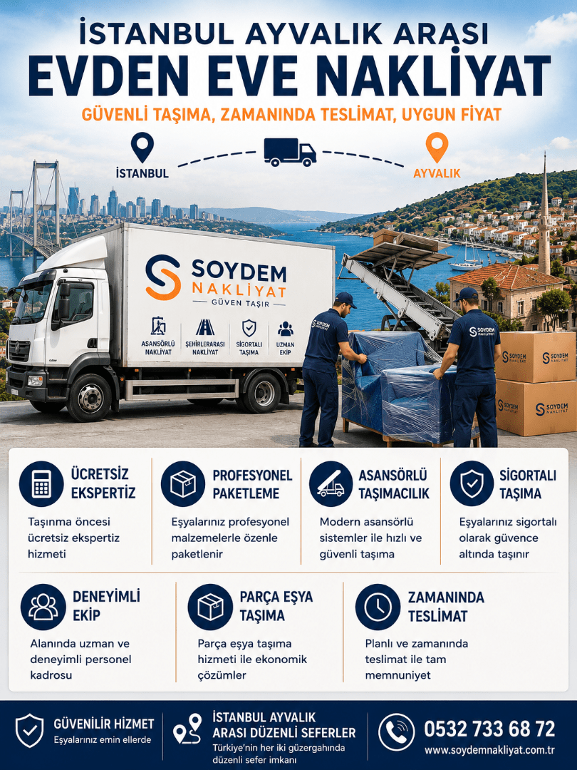 Istanbul-Ayvalik-Nakliyat