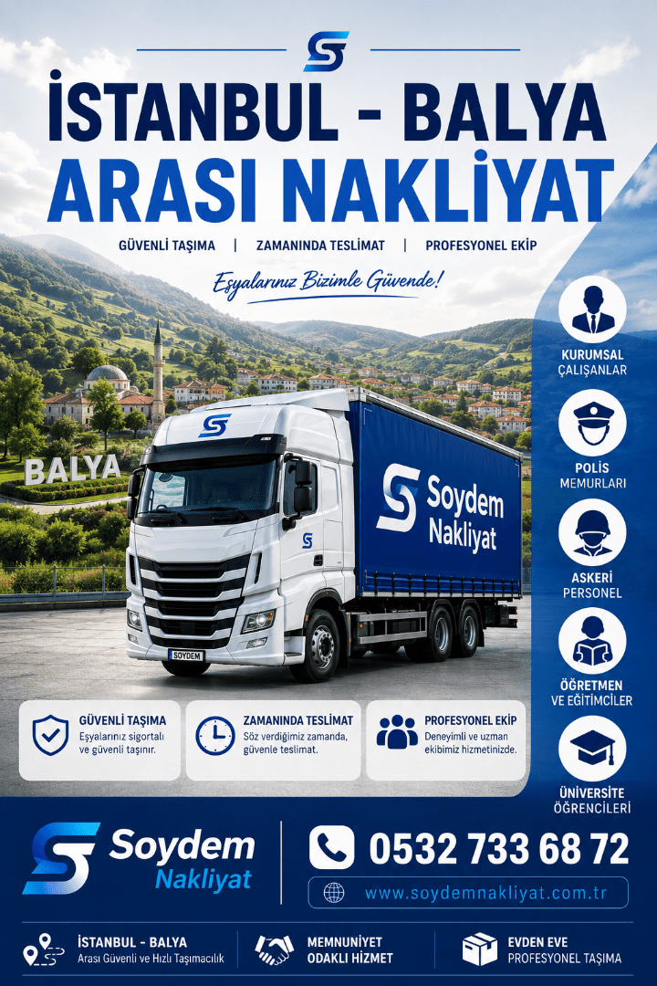 Istanbul-Balya-Ev-Tasima