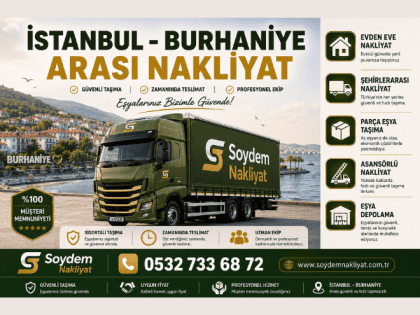 İstanbul Burhaniye Nakliyat | Huzurla Taşının Diye | 0532 733 68 72