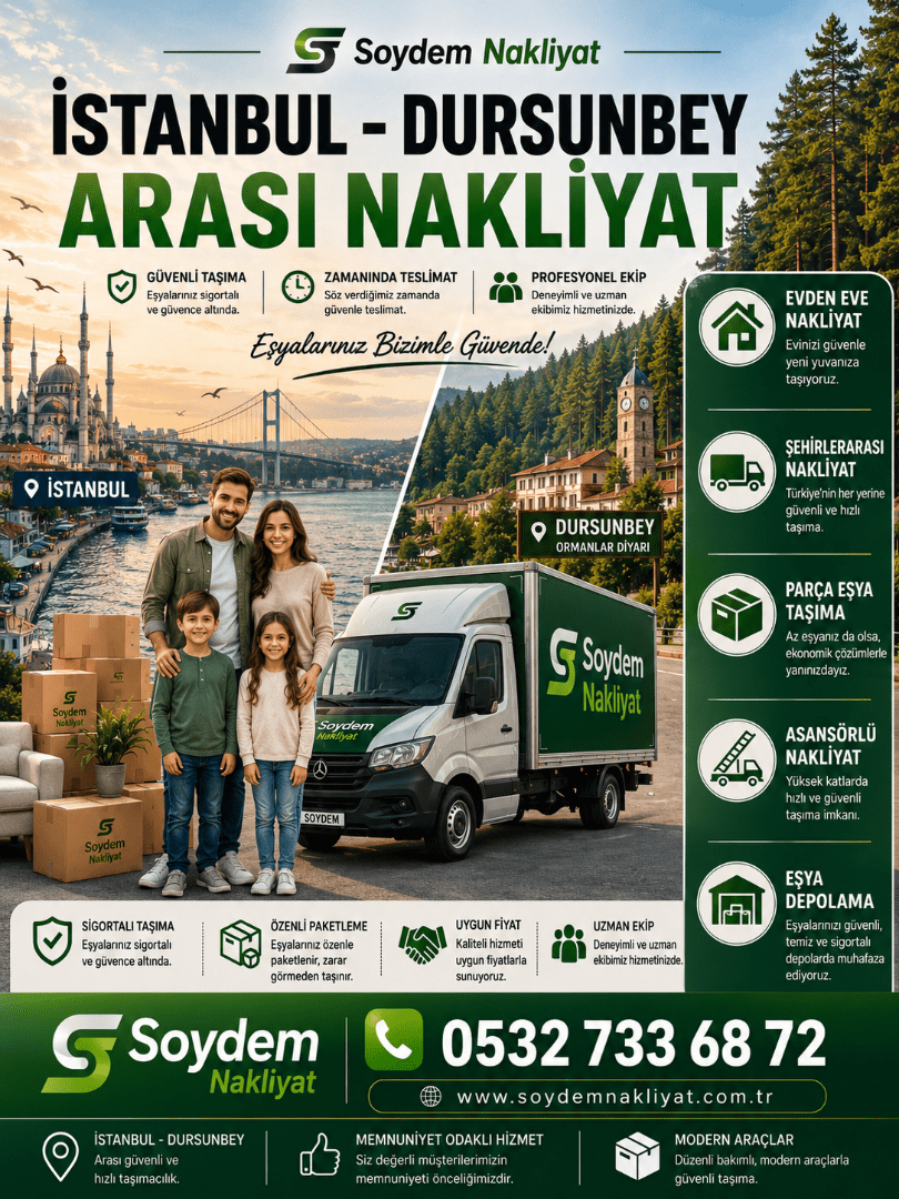 Istanbul-Dursunbey-Nakliyat