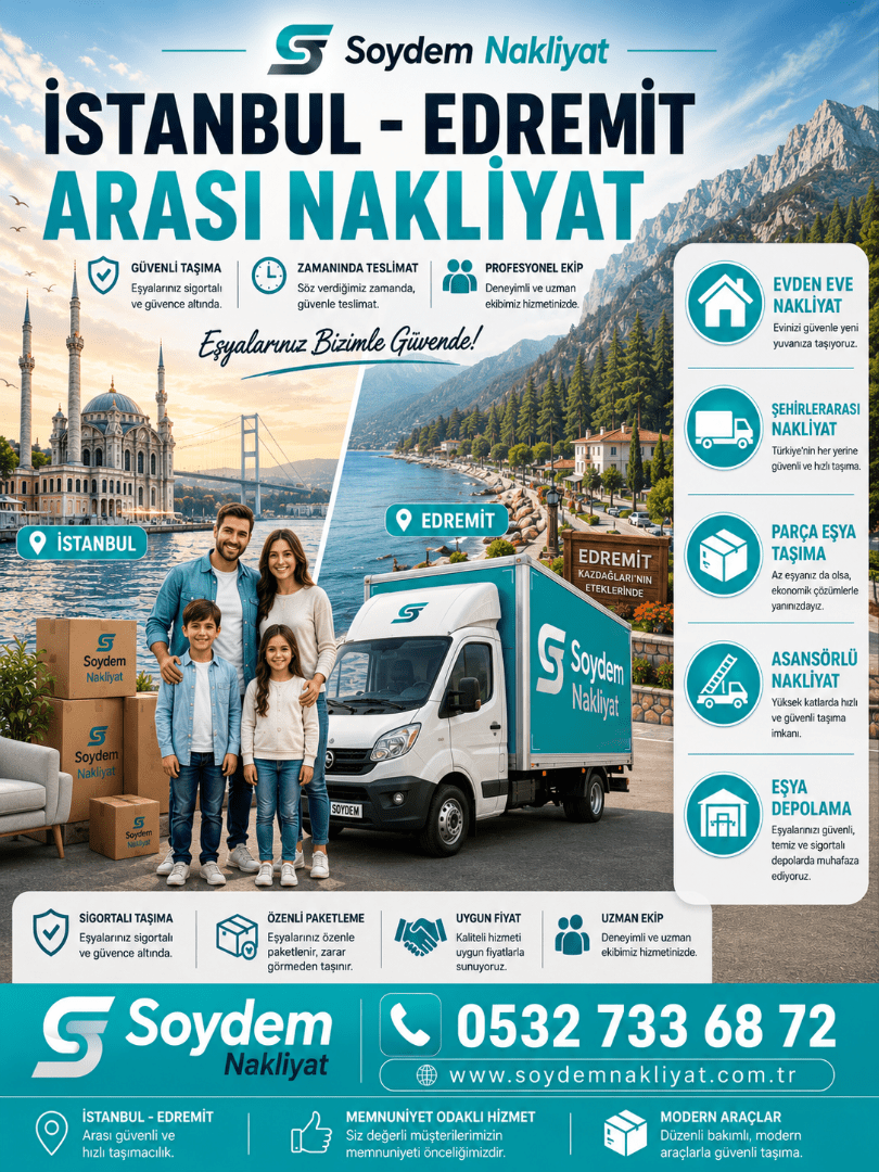 Istanbul-Edremit-Nakliyat