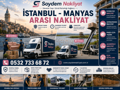 İstanbul Manyas Nakliyat | Sigortalı & Asansörlü Ev Taşıma - Soydem