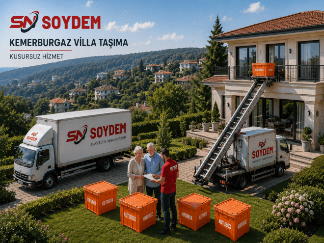 Kemerburgaz Villa Taşıma | Göktürk Evden Eve Nakliyat | Lüks Villa ve Rezidans Taşımacılığı | Soydem Nakliyat