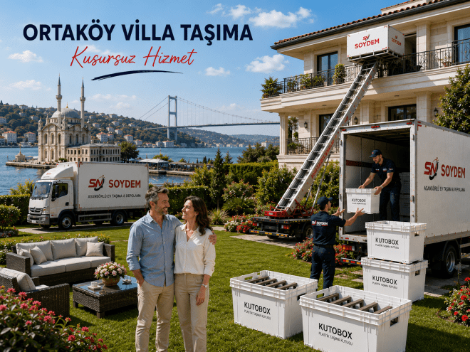 Ortaköy Villa Taşıma | Beşiktaş Ortaköy Villa Nakliyat ve Lüks Konut Taşımacılığı | Soydem Nakliyat