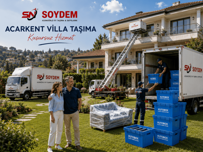 Acarkent Villa Nakliyat | Beykoz Acarkent Villa Taşıma ve Lüks Konut Nakliyatı | Soydem Nakliyat