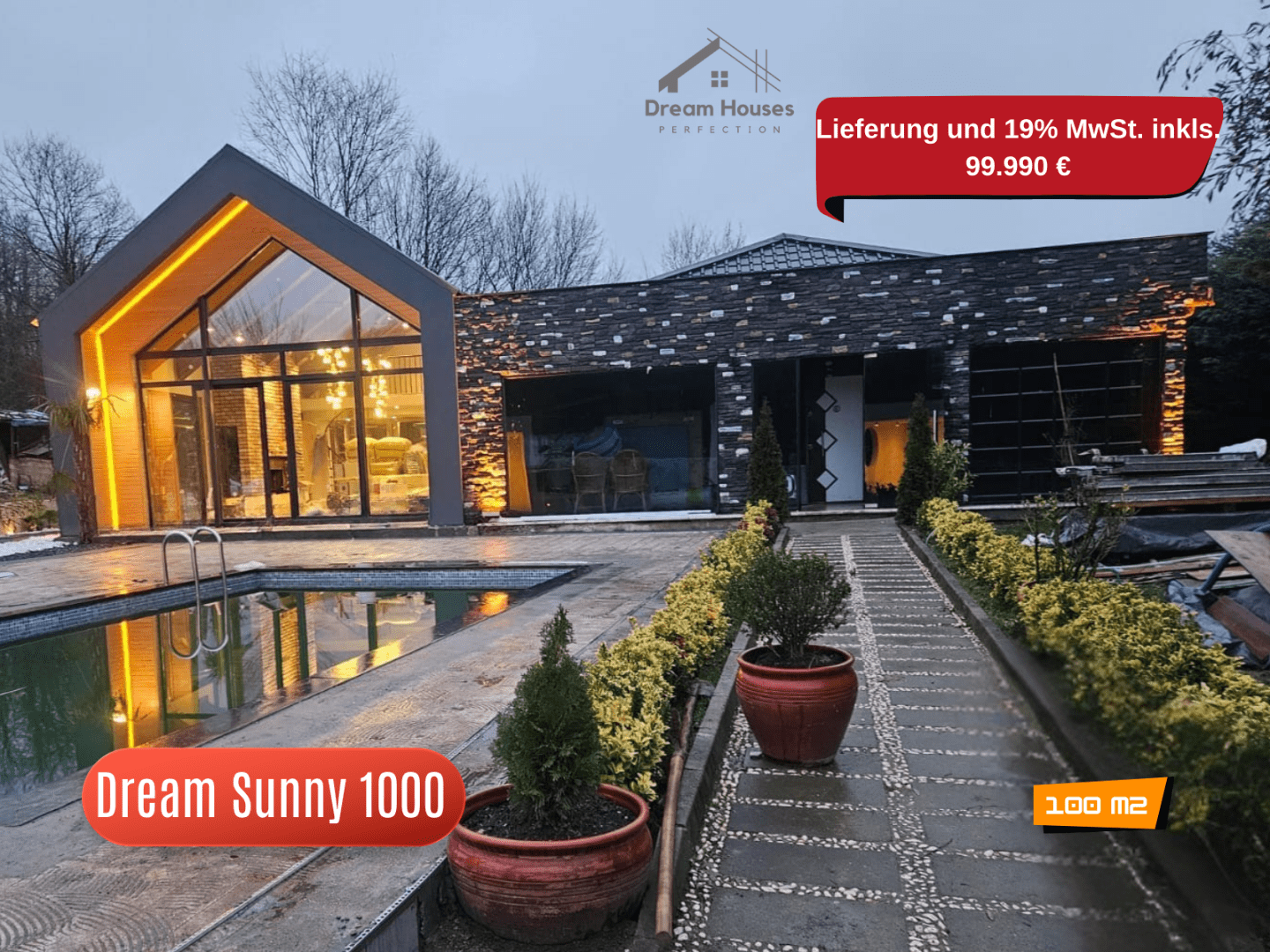 Steel Construction Houses | Custom Steel Homes from 999 €/m²