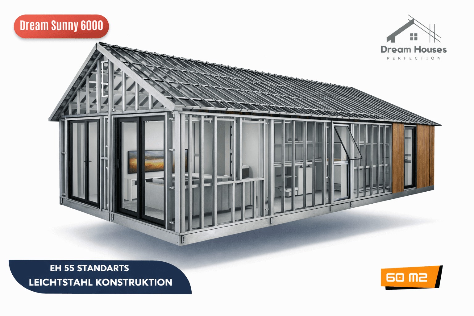 Steel Construction Houses | Custom Steel Homes from 999 €/m²