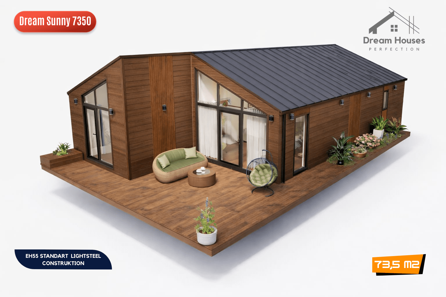 Steel Construction Houses | Custom Steel Homes from 999 €/m²