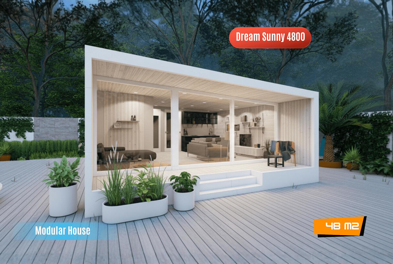 Transform The Exterior Design Of This Modern Tiny House To Match