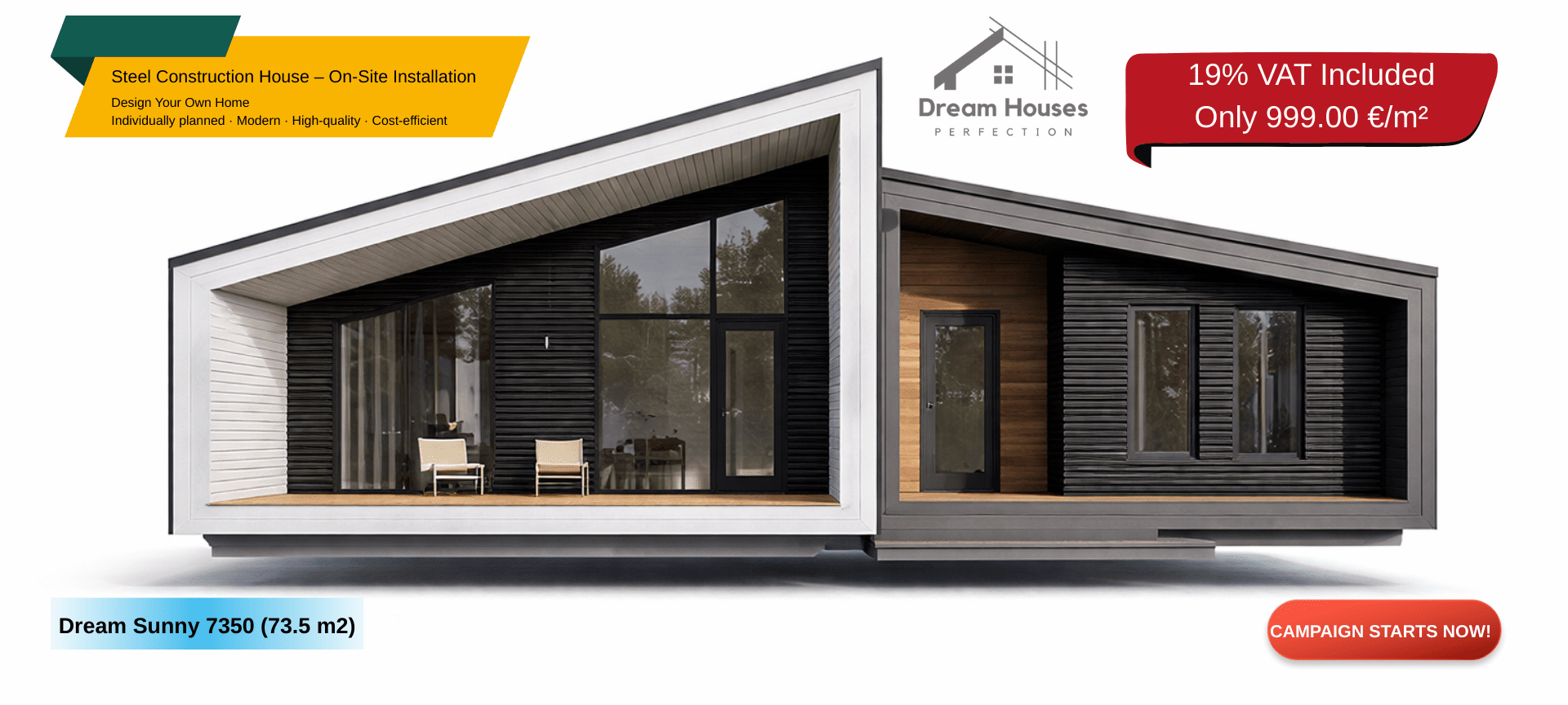 Steel Construction House – On-Site Installation