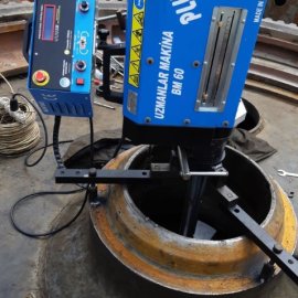 Seyyar Borvek çap 600 mm uygulama