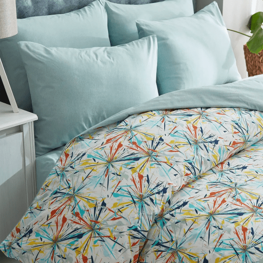 G&E Neşeli Nevresim Takımı Çift Kişilik (ÇARŞAFSIZ)