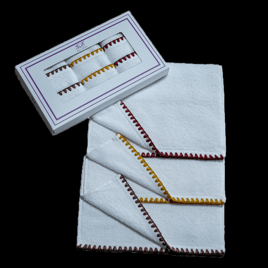 G&E 3'LÜ EL HAVLU SETİ