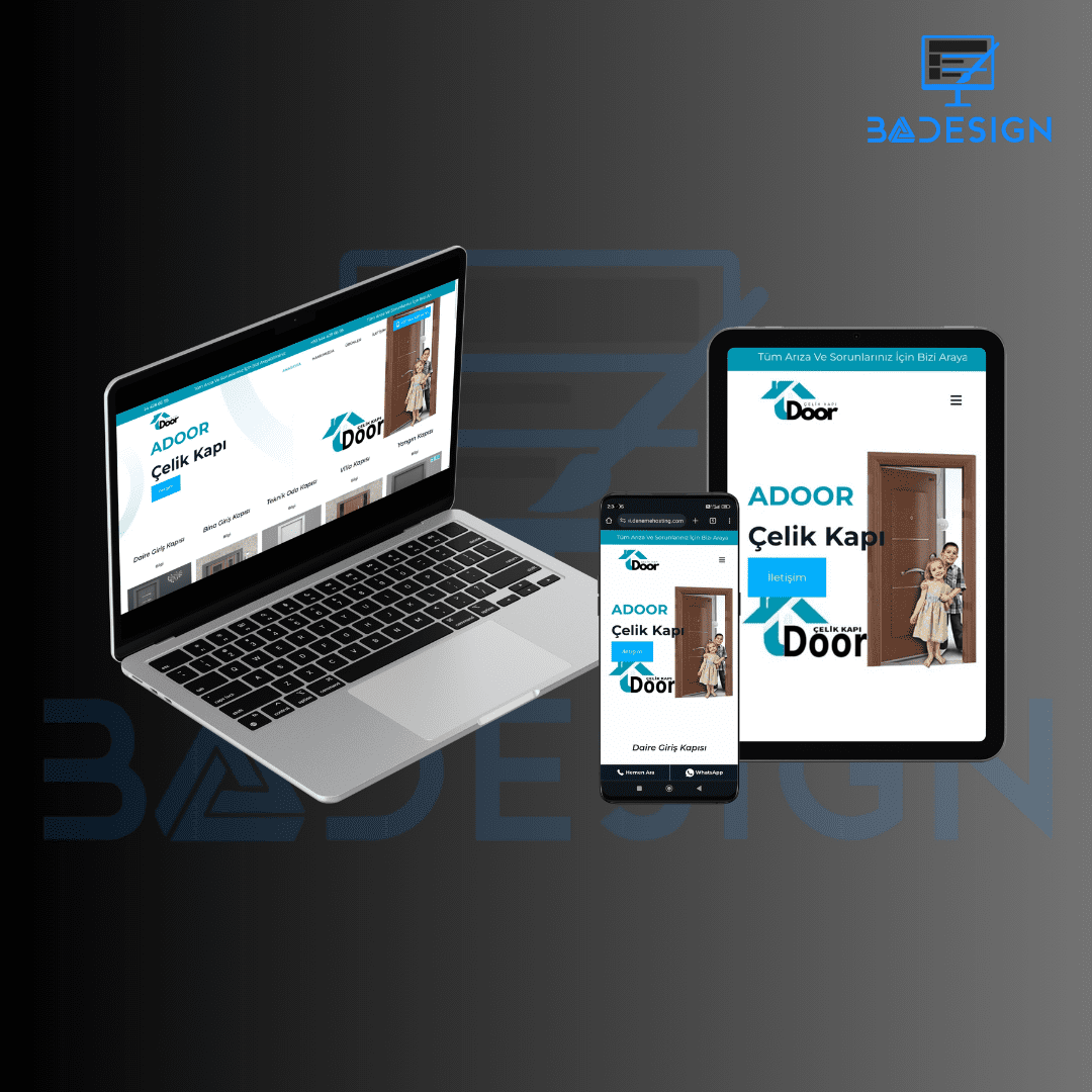 ADoor Çelik Kapı - Web Site