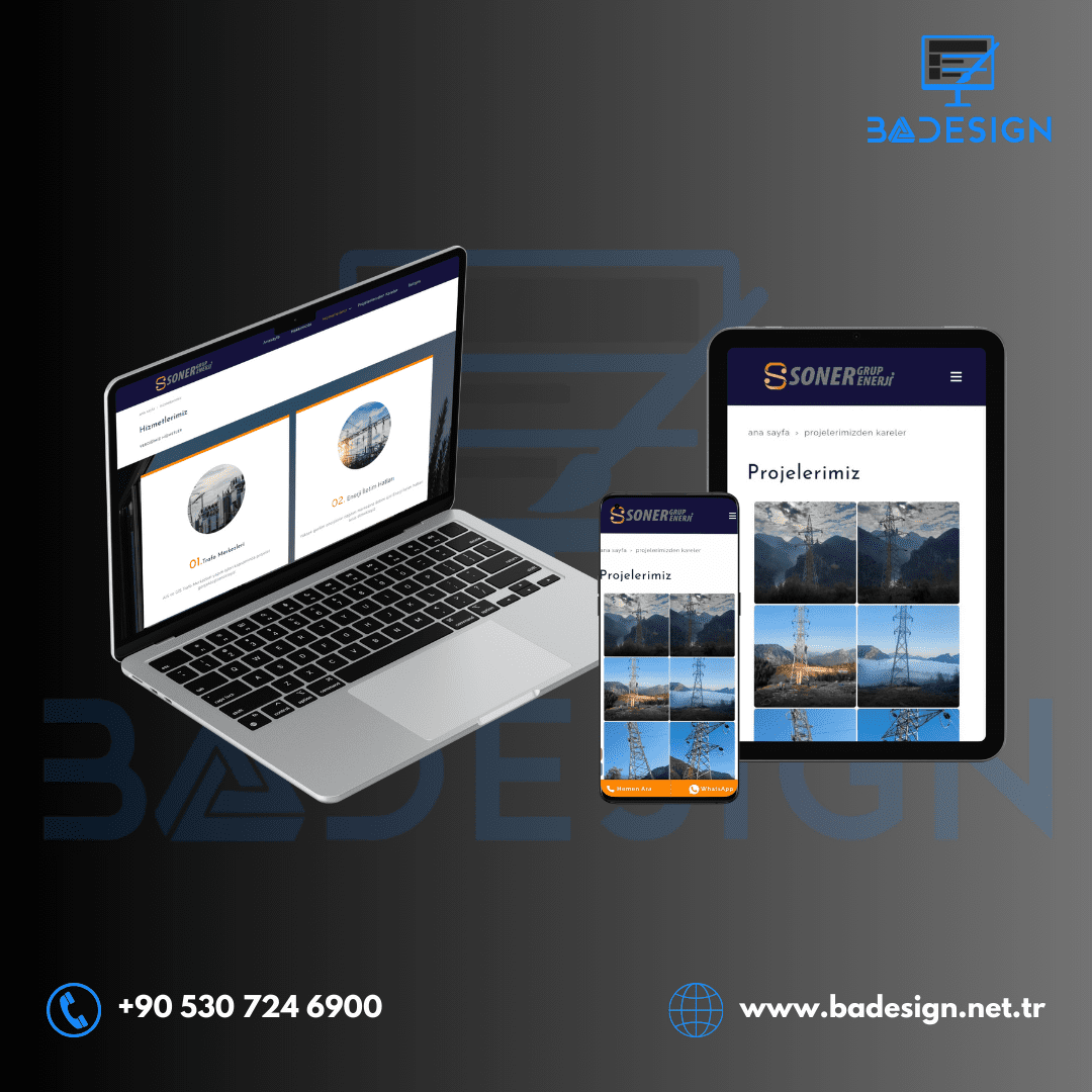 Soner Grup Enerji - Web Site