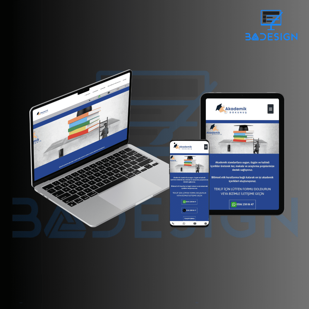 Akademik Dokunuş - Web Site