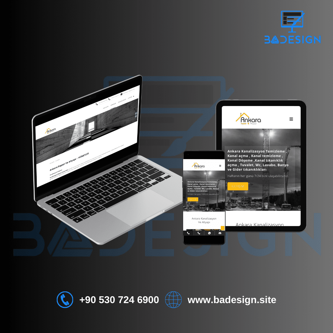 Ankara İnşaat & Altyapı - Web Site