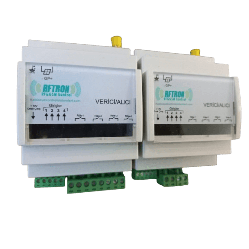 Karşılıklı haberleşen 5 Km RF Kablosuz 4 Giriş-4 Çıkış giriş-çıkış ( I/O ) Aktarıcı