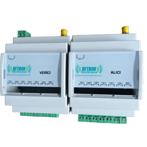 5 Km RF Kablosuz 7 Giriş-7 Çıkış I/O Aktarıcı