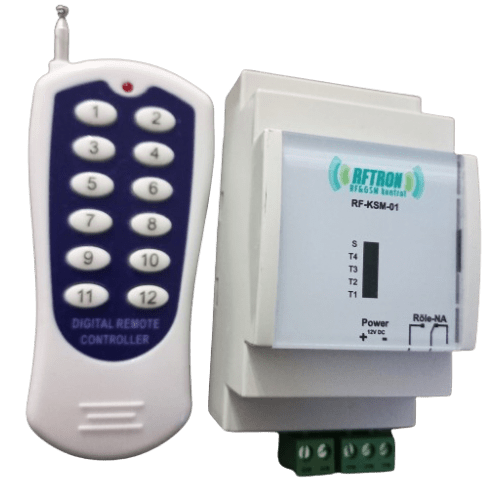 4 Farklı Zaman Ayarlı RF 100 Metre Kablosuz Kumanda.