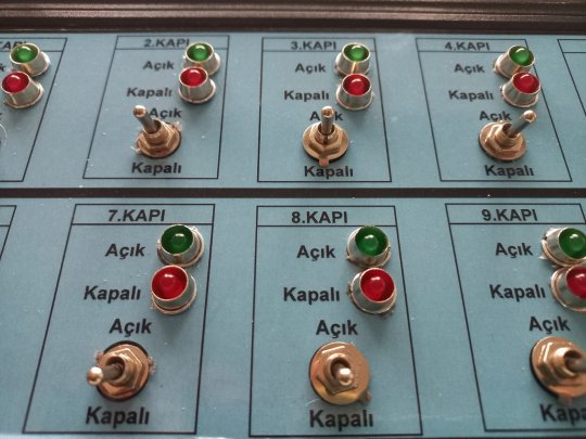 10 Km Mesafeden fabrika/sitelerin 10 adet kapısını uzaktan açma kapama sistemi