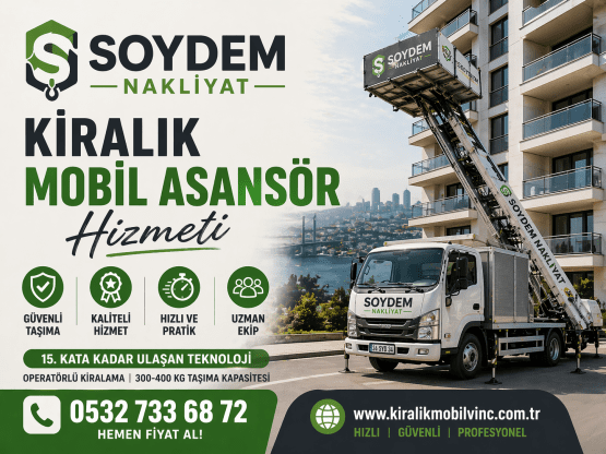 Kiralık Mobil Asansör Hizmeti | Hızlı ve Güvenli Taşıma