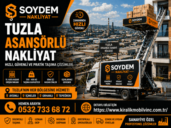 Tuzla Mobil Vinç Kiralama | Sanayiye Özel Vinç Hizmeti