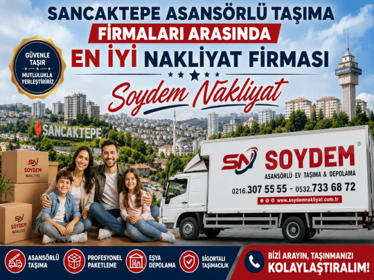 Sancaktepe Asansörlü Taşıma Firmaları | 0532 733 68 72