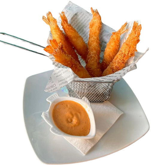 Gambas Crunchy con Salsa Kimchi: Un Delicioso Giro