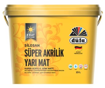 Düfa Silosan Süper Akrilik Yarı Mat
