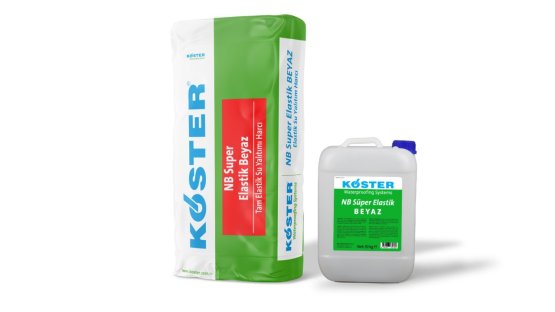 Köster NB Super Elastik BEYAZ UV Dayanımlı, Elastik Su Yalıtımı Harcı