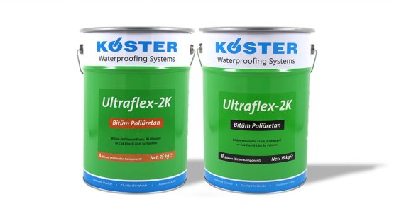 Köster Ultraflex-2K Bitüm-Poliüretan Esaslı, Su Yalıtımı