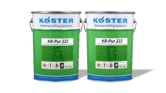 Köster KB-Pur 222 Bitum-PUR Esaslı, %2000 Elastik Su Yalıtımı